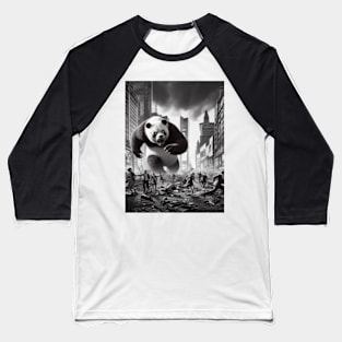 "Pandadoom": Chaos Strikes the City Baseball T-Shirt